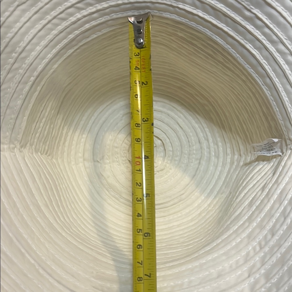 White Women’s Bucket Sun Hat - Picture 5 of 5